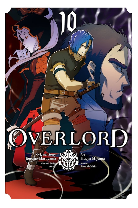 Front cover_Overlord, Vol. 10 (manga)