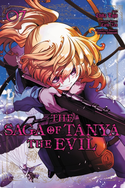 Front cover_The Saga of Tanya the Evil, Vol. 7 (manga)