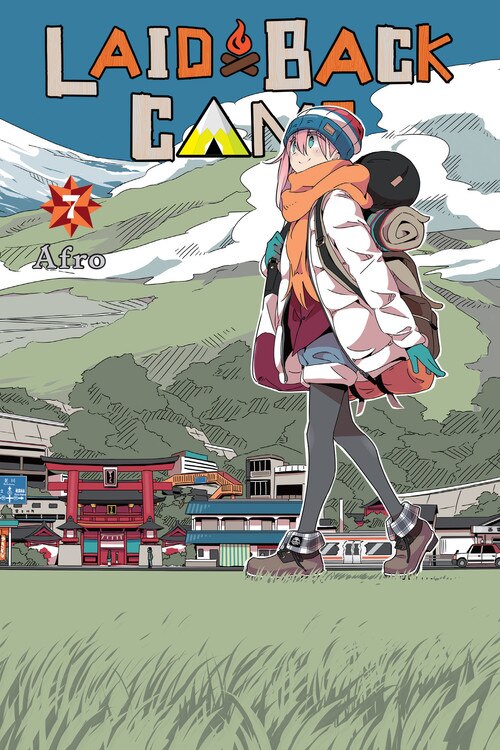 Front cover_Laid-back Camp, Vol. 7