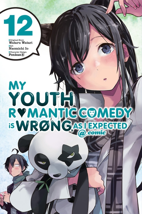 Couverture_My Youth Romantic Comedy Is Wrong, As I Expected @ Comic, Vol. 12 (manga)