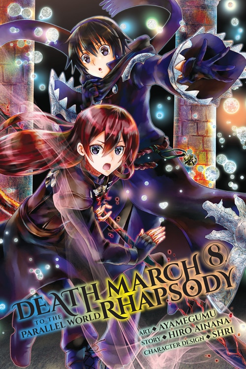 Front cover_Death March To The Parallel World Rhapsody, Vol. 8 (manga)
