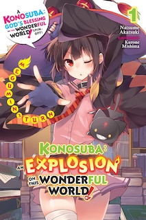 Front cover_Konosuba: An Explosion on This Wonderful World!, Vol. 1 (light novel)