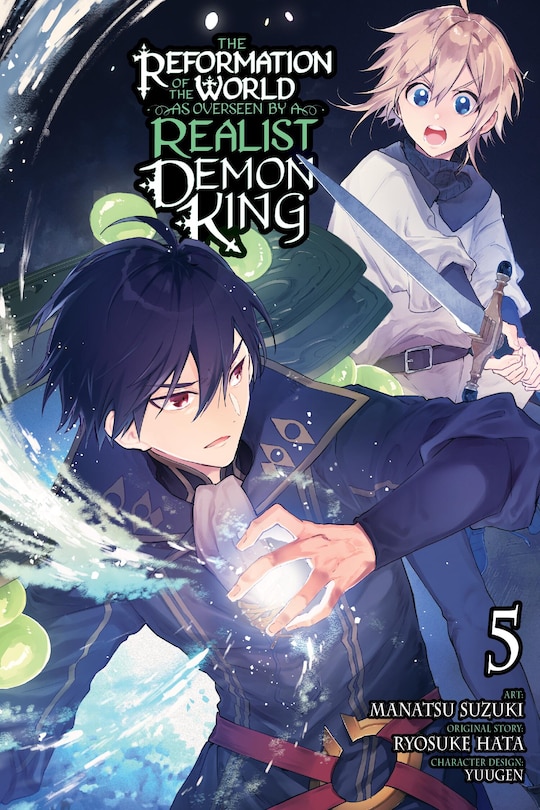 Front cover_The Reformation of the World as Overseen by a Realist Demon King, Vol. 5 (manga)