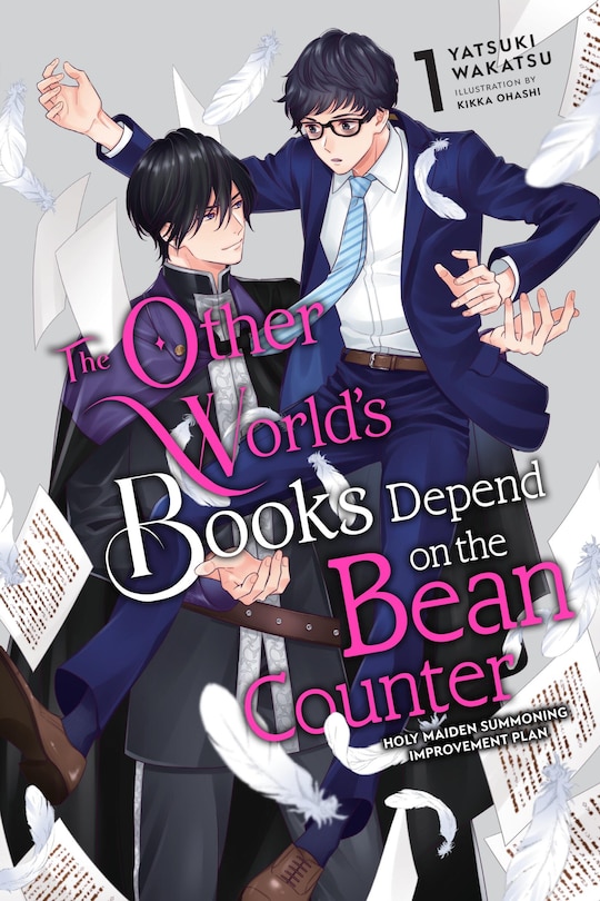 Couverture_The Other World's Books Depend on the Bean Counter, Vol. 1 (light novel)