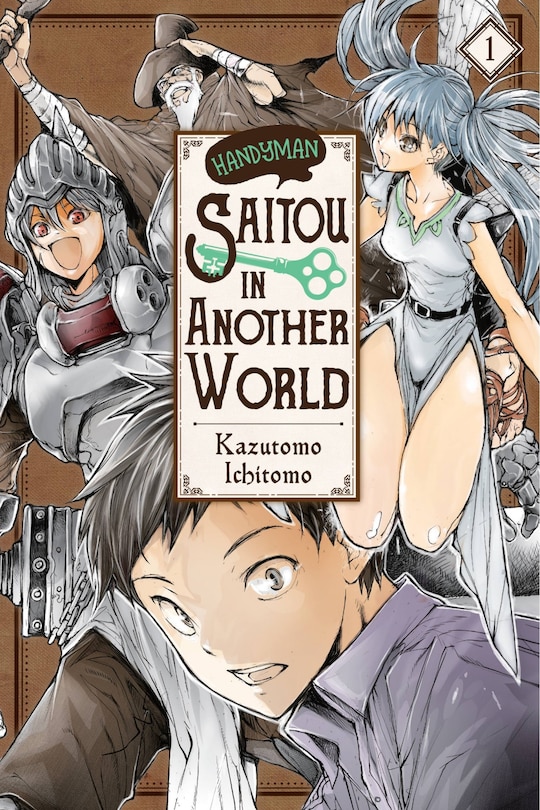 Front cover_Handyman Saitou in Another World, Vol. 1