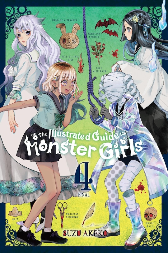Front cover_The Illustrated Guide to Monster Girls, Vol. 4