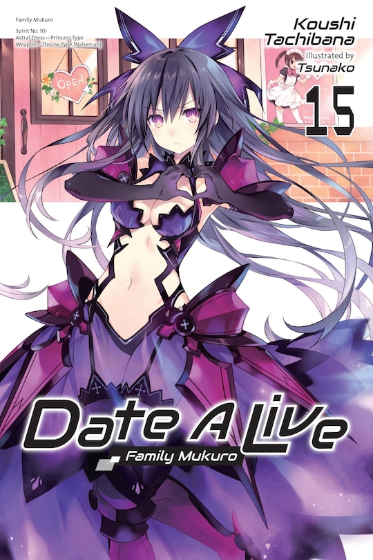 Front cover_Date A Live, Vol. 15 (light novel)