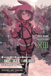Front cover_Sword Art Online Alternative Gun Gale Online, Vol. 13 (light novel)
