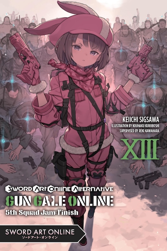 Front cover_Sword Art Online Alternative Gun Gale Online, Vol. 13 (light novel)