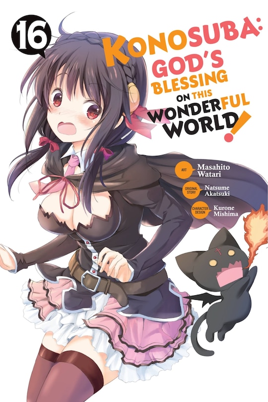 Front cover_Konosuba: God's Blessing on This Wonderful World!, Vol. 16 (manga)