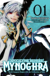 Front cover_Apocalypse Bringer Mynoghra, Vol. 1 (manga)