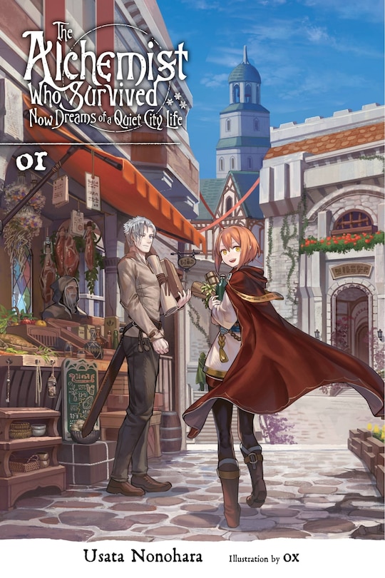 Front cover_The Alchemist Who Survived Now Dreams of a Quiet City Life, Vol. 1 (light novel)