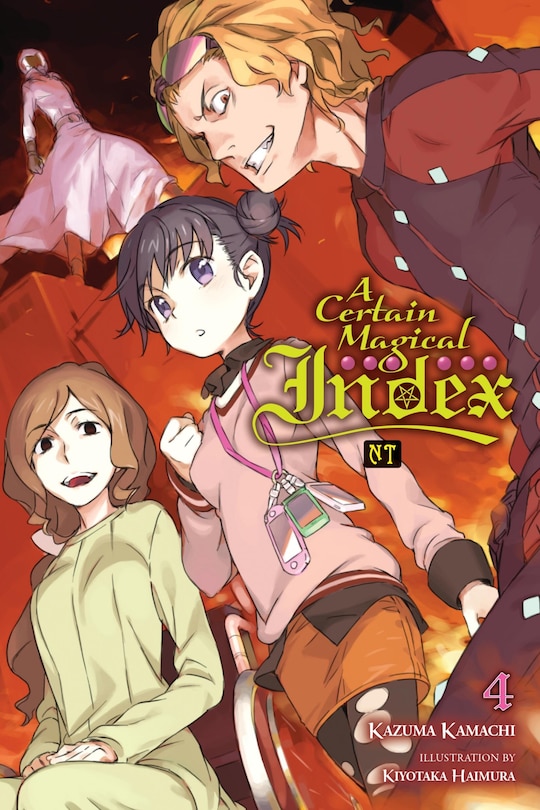 Front cover_A Certain Magical Index NT, Vol. 4 (light novel)