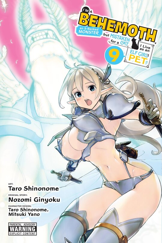 Couverture_I'm a Behemoth, an S-Ranked Monster, but Mistaken for a Cat, I Live as an Elf Girl's Pet, Vol. 9 (manga)