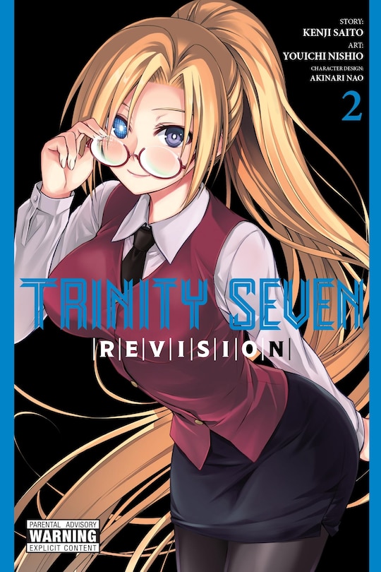 Front cover_Trinity Seven Revision, Vol. 2