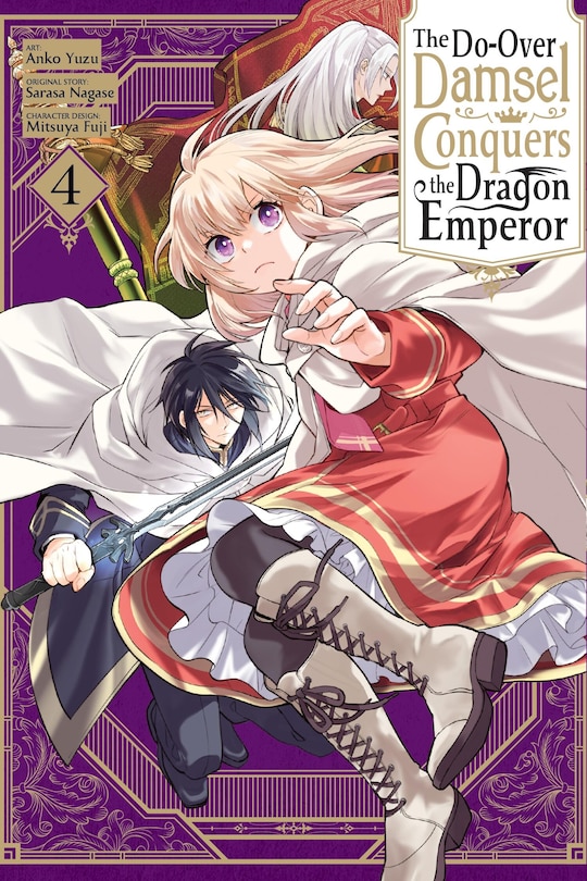 Front cover_The Do-Over Damsel Conquers the Dragon Emperor, Vol. 4 (manga)