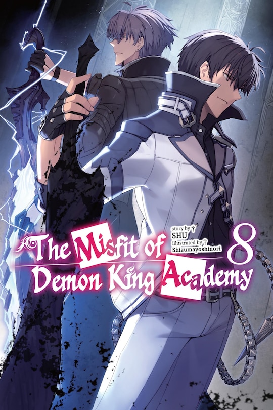 Front cover_The Misfit of Demon King Academy, Vol. 8 (light novel)
