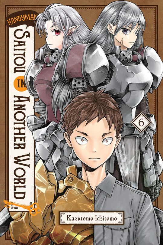 Front cover_Handyman Saitou in Another World, Vol. 6