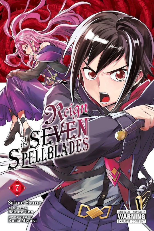 Front cover_Reign of the Seven Spellblades, Vol. 7 (manga)