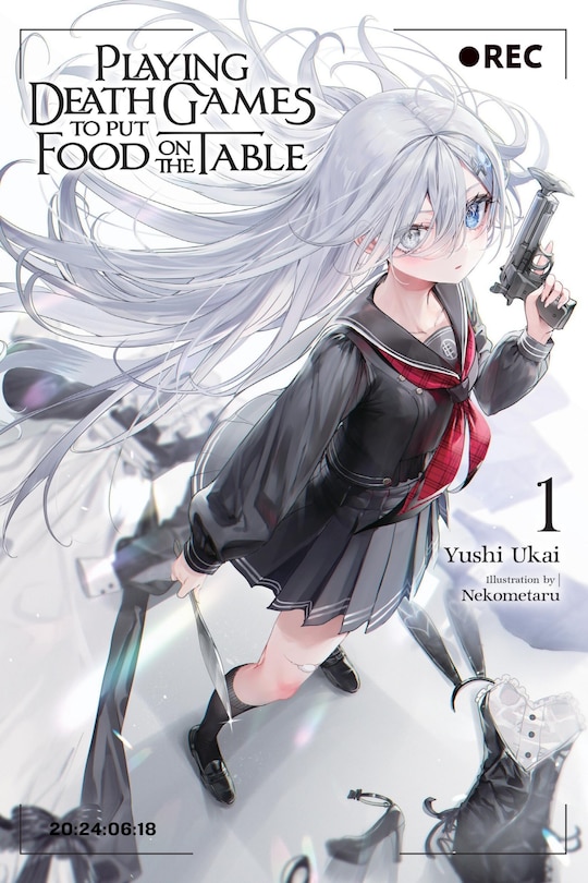 Front cover_Playing Death Games to Put Food on the Table, Vol. 1