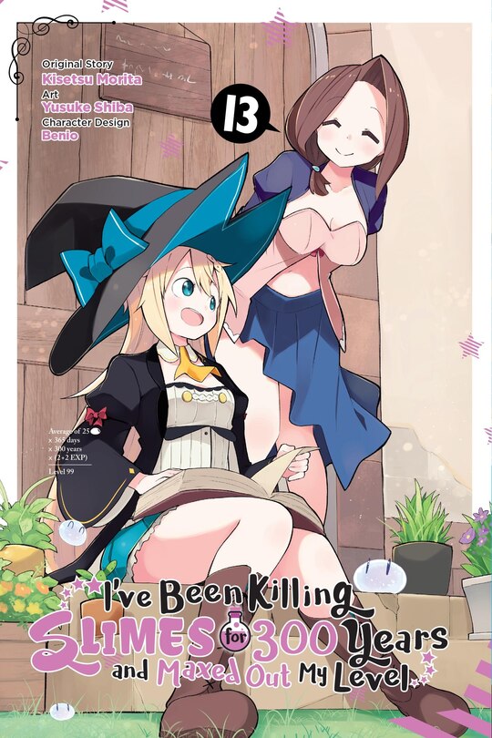 Front cover_I've Been Killing Slimes for 300 Years and Maxed Out My Level, Vol. 13 (manga)