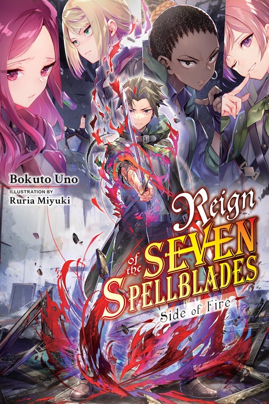 Front cover_Reign of the Seven Spellblades: Side of Fire