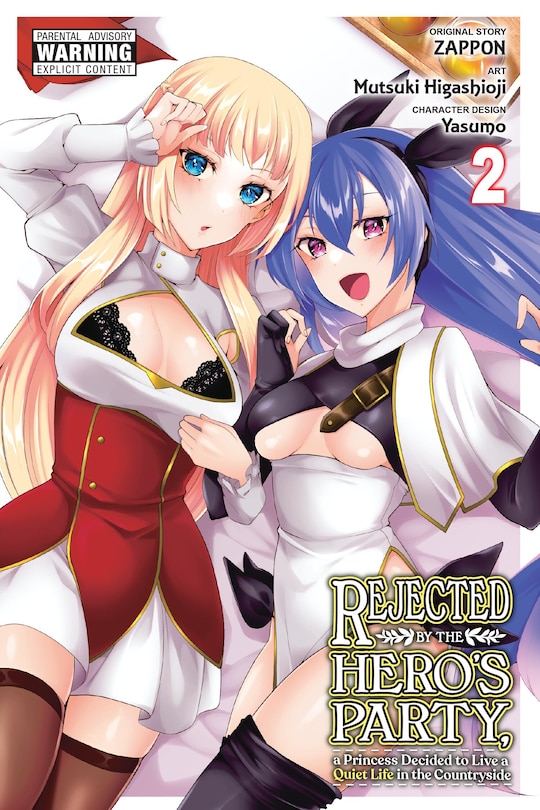 Couverture_Rejected by the Hero's Party, a Princess Decided to Live a Quiet Life in the Countryside, Vol. 2
