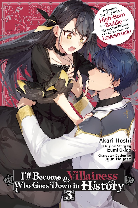 Couverture_I’ll Become a Villainess Who Goes Down in History, Vol. 3