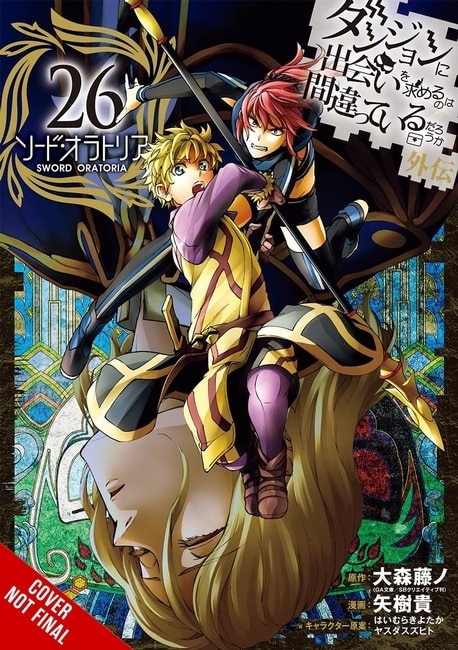 Couverture_Is It Wrong to Try to Pick Up Girls in a Dungeon? On the Side: Sword Oratoria, Vol. 26 (manga)