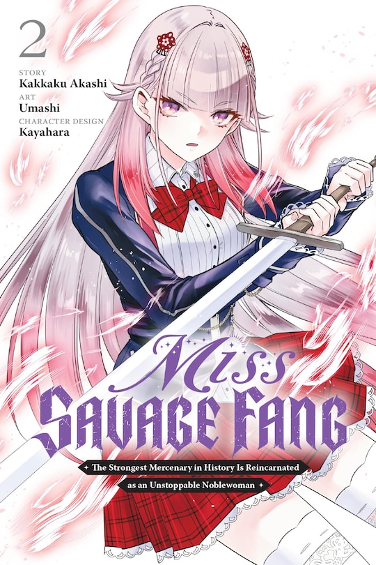 Front cover_Miss Savage Fang, Vol. 2 (manga)