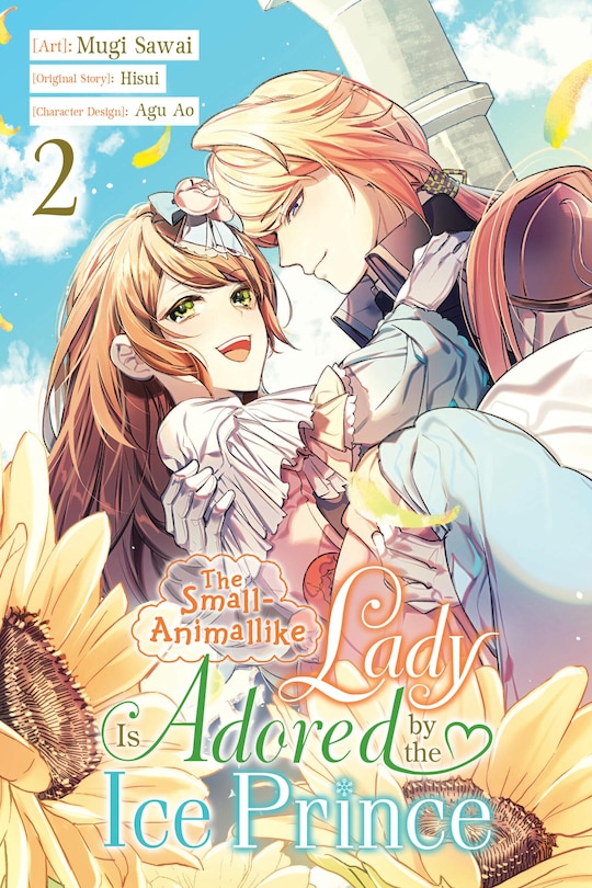 Front cover_The Small-Animallike Lady Is Adored by the Ice Prince, Vol. 2 (manga)