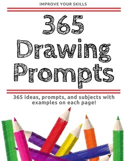 Front cover_365 Drawing Prompts - An Idea Every Day