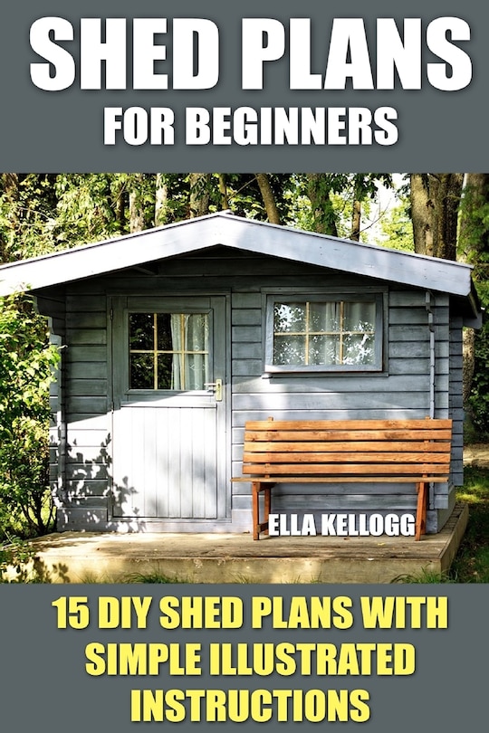 Front cover_Shed Plans for Beginners