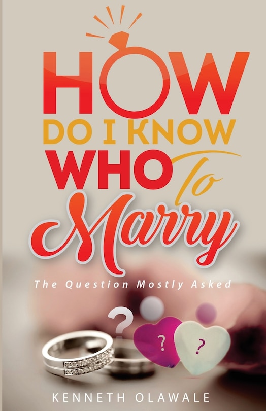 Front cover_How Do I Know Who to Marry.