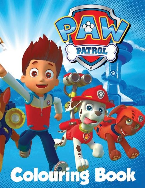 Paw Patrol Colouring Book: In the 60 page A4 size Colouring Book for children we have put together a fantastic collection of c