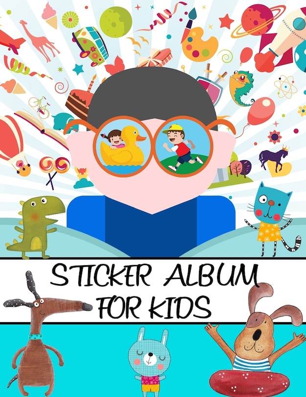 Front cover_Sticker Album For Kids
