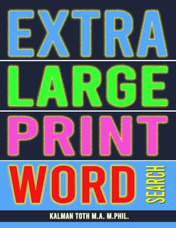 Front cover_Extra Large Print Word Search