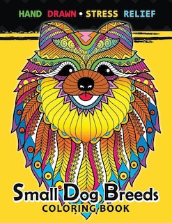 Front cover_Small Dog Breeds Coloring Book