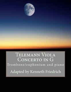Front cover_Telemann Viola Concerto in G - trombone/euphonium version