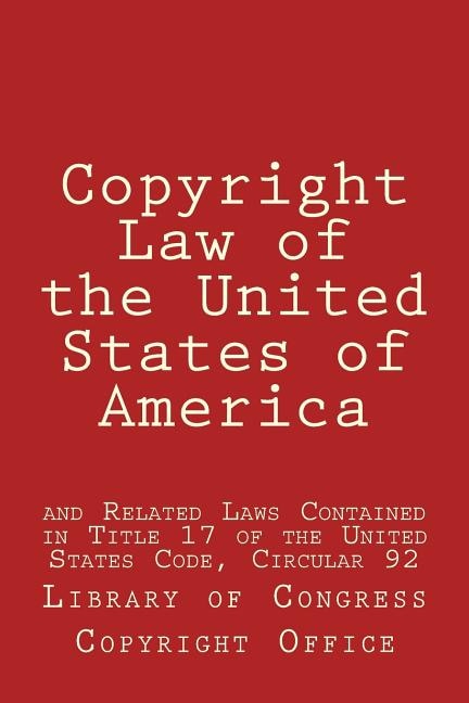 Front cover_Copyright Law of the United States of America