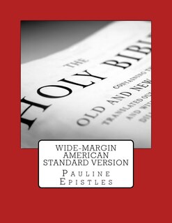 Front cover_Wide-Margin American Standard Version