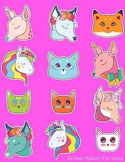 Couverture_Sticker Album For Girls