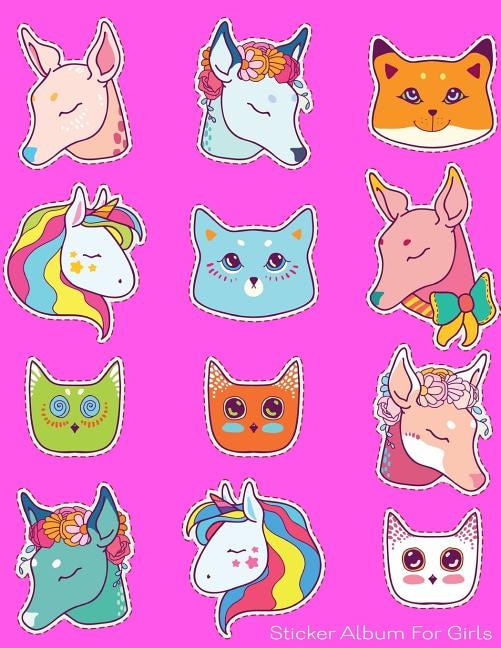 Couverture_Sticker Album For Girls