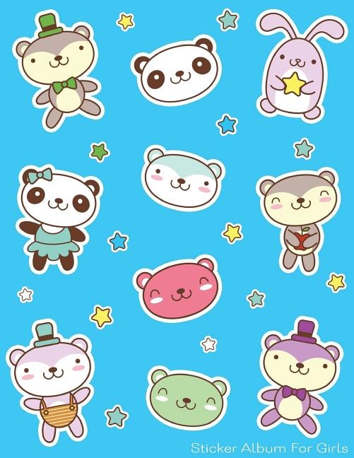 Front cover_Sticker Album For Girls