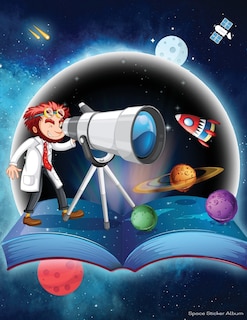 Front cover_Space Sticker Album