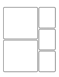 Front cover_Comic Strips Vol IV - Create Your Own Comic Book & Cover