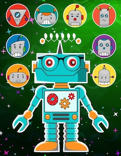 Couverture_Robots Sticker Album 2 For Boys