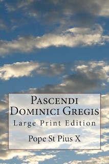 Couverture_Pascendi Dominici Gregis