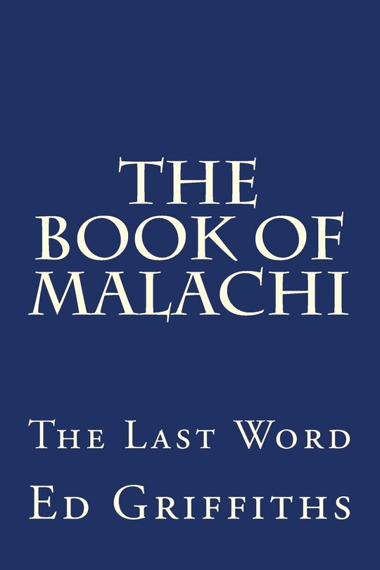 Front cover_The Book of Malachi