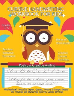 Front cover_Cursive Handwriting Workbook for Kids